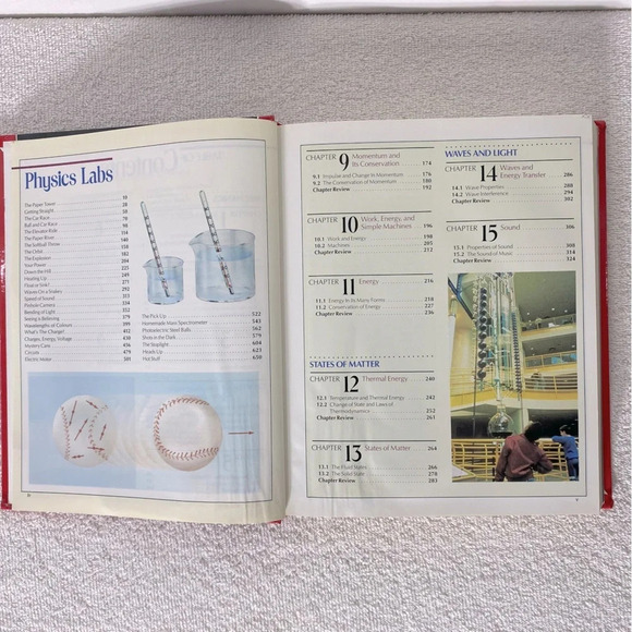 Vintage Physics Principles & Problems Canadian Edition  Hard Cover Text Book - Picture 9 of 12